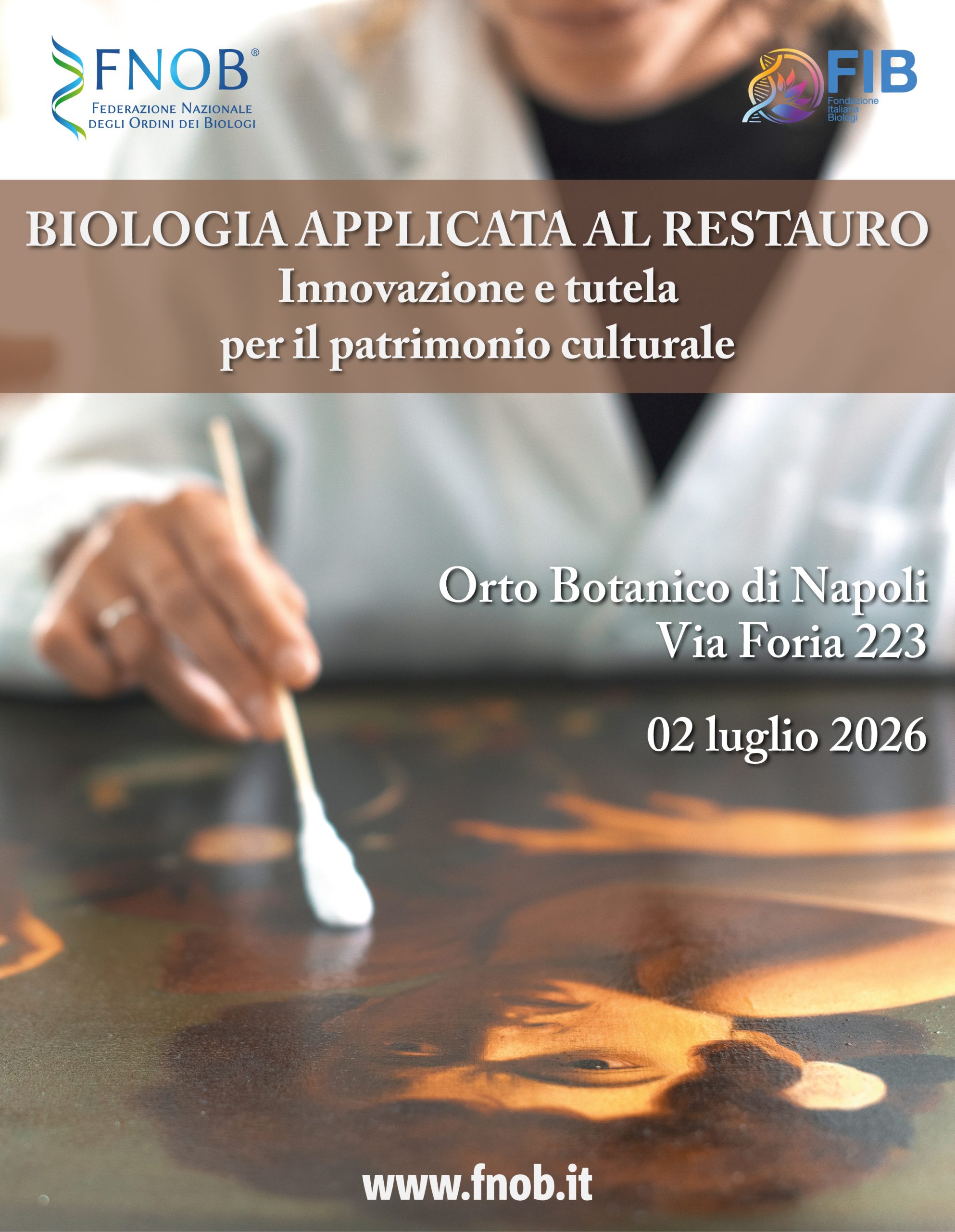 Biologia applicata al restauro: a Napoli un evento ECM dedicato all’innovazione nella tutela del patrimonio culturale