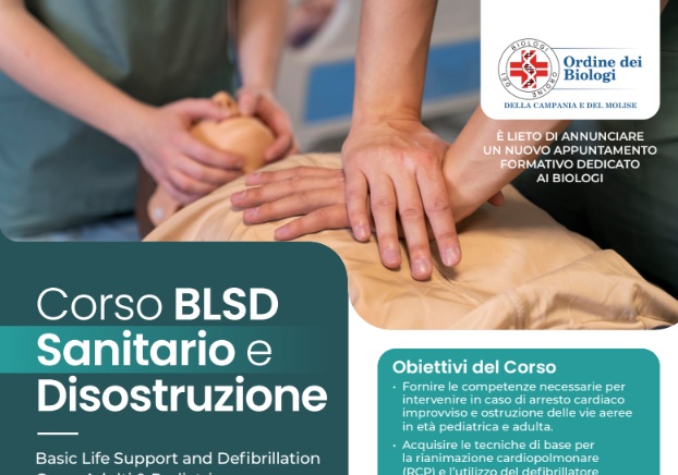 BLSD sanitario e disostruzione: il 19 novembre a Napoli la seconda edizione del corso promosso dall’OBCM